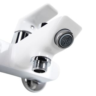 Смеситель для ванны IDDIS Cloud белый/хром CLOSB02i02WA